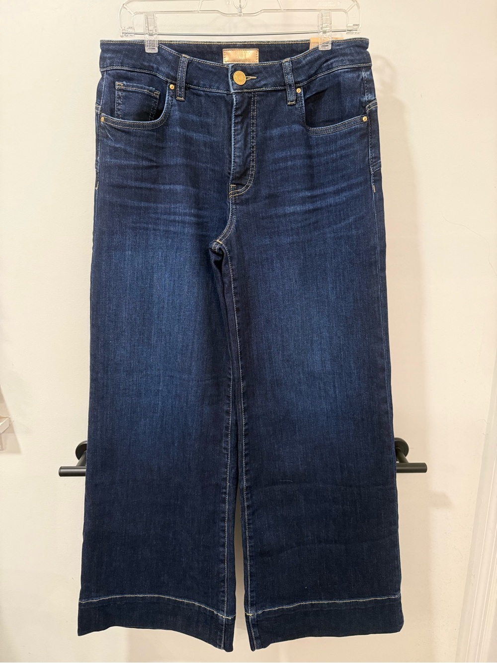 NWT KUT Maya Dark Blue Wide-Leg Jeans size 6